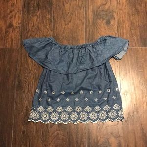 Off the shoulder top